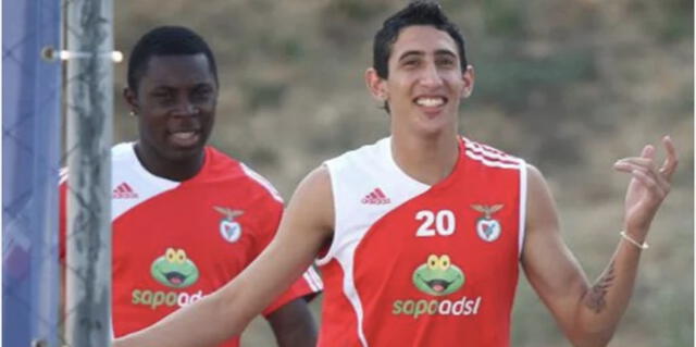  Freddy Adu jugó junto a Ángel Di María en el Benfica. Foto: Citi Sports Online.   