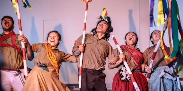 En Bicentenario destacan los puntos creativos apoyados en el sentir de danzas típicas como la “Mama Rayhuana” y la “Tatash”. Foto: ENSAD