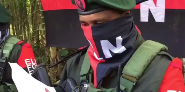 Grupo guerrillero Eln en Colombia. Foto: El Tiempo.