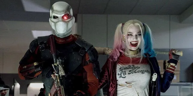 Will Smith como Deadshot y Margot Robbie como Harley Quinn