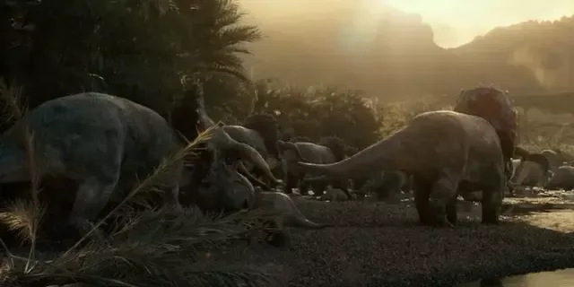 Nasutoceratops en "Jurassic World Dominion". Foto: Universal