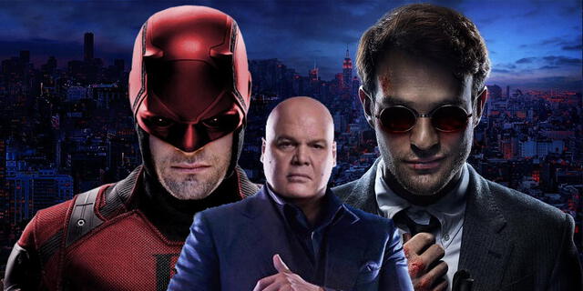 Vincent D'Onofrio felicita a Charlie Cox por continuar como Daredevil. Foto: composición/Netflix
