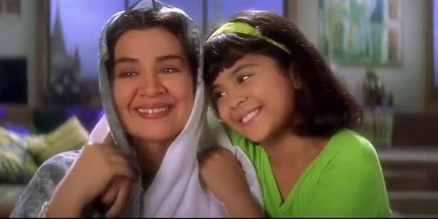 Farida Jalal en Kuch Kuch Hota Hai (1998). Foto: captura YouTube
