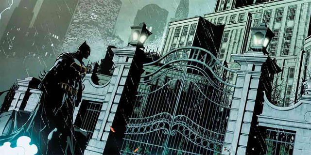 Arkham Asylum, el manicomio donde se encuentran los grandes villanos de Batman. Foto: DC Comics