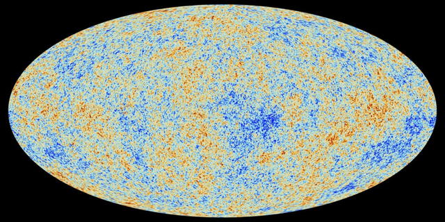 La radiación del fondo de microondas es la luz más antigua del universo, cuando tenía 380.000 años. Foto: ESA / Planck Collaboration