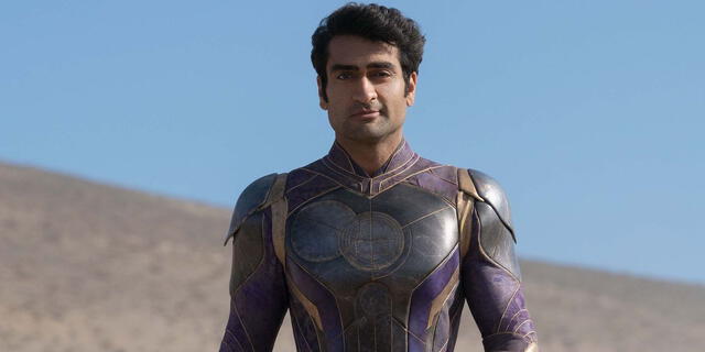 Kumail Nanjiani como el Eterno Kingo. Foto: Marvel Studios