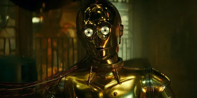 ¡Ojo con la apariencia de C3P-O! Foto: captura