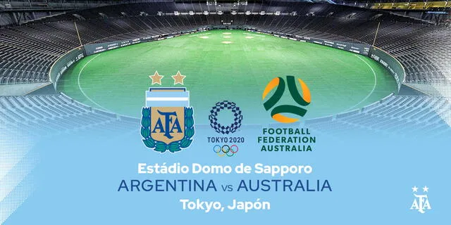 Argentina se medirá ante Australia.