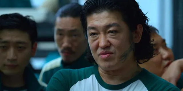 Jang Deok-su en El juego del calamar. Foto: Netflix