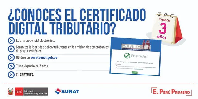 Certificado Digital tributario