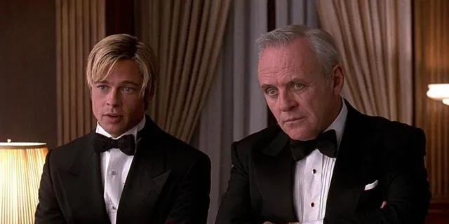 Brad Pitt y Anthony Hopkins en "Conoces a Joe Black"