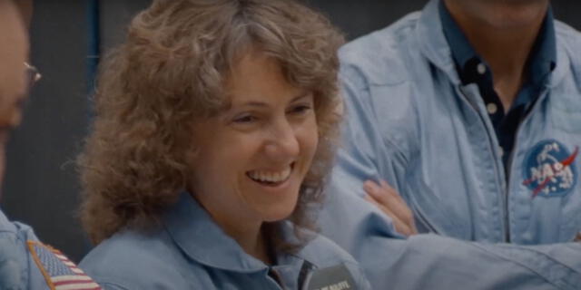 Christa McAuliffe, la maestra que fue parte del Challenger - Crédito: Netflix
