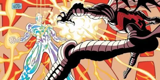 Silver Surfer vs. Knull. Silver Surfer vs. Knull.