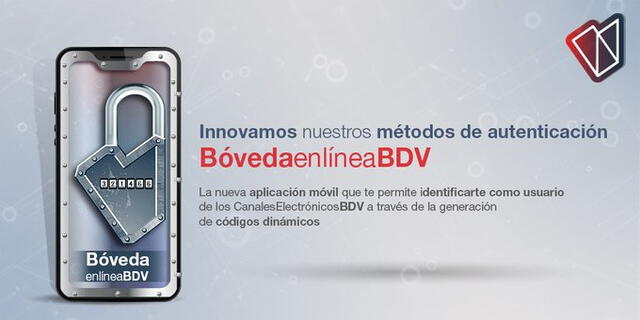 El servicio Bóveda en línea del BDV permite proteger todos tus productos bancarios. Foto: Banco de Venezuela. 
