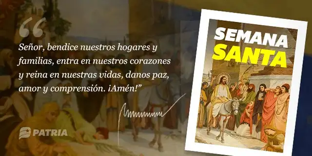 Patria informó sobre un nuevo bono por Semana Santa 2023 en Venezuela. Foto: Blog Patria Patria informó sobre un nuevo bono por Semana Santa 2023 en Venezuela. Foto: Blog Patria