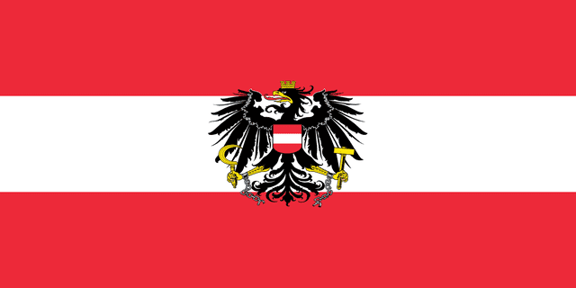 Conoce la bandera de Austria, parecida a Perú por sus franjas rojas. Foto: Banderas y soportes<br>    