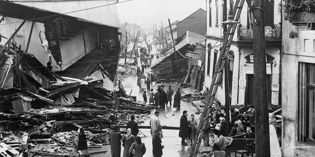 Terremoto de Kamchatka, Rusia (1952) de magnitud 9. Foto: difusión   