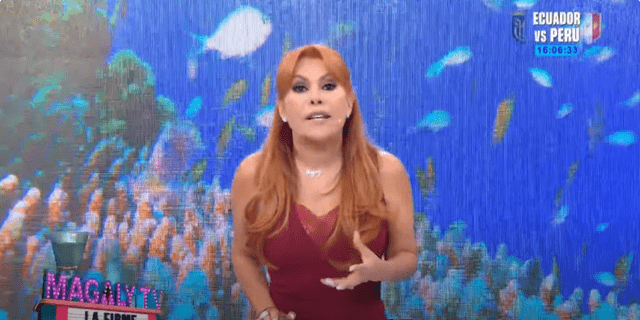 Magaly Medina, conocida popularmente como la 'Urraca'. Foto: Magaly TV, la firme.   