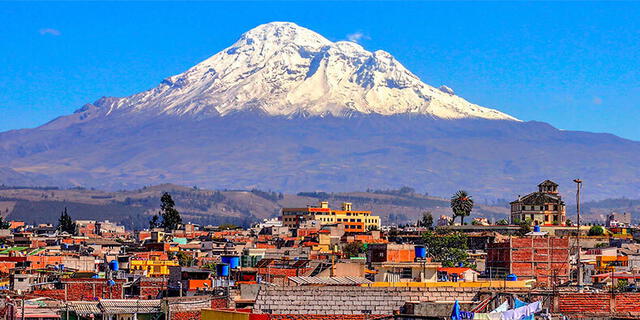  El volcán Chimborazo se encuentra a 6.263 metros sobre el nivel del mar y es la montaña más alta de Ecuador. Foto: Ecuador Explorer   