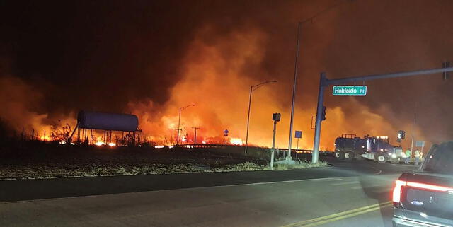 Incendios en Hawai 