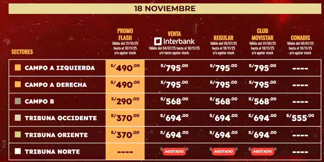 Precios para el tercer concierto de Shakira. Foto: difusión   