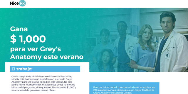 Grey’s Anatomy Cómo Ganar Dinero Por Ver Las 17 Temporadas Del Drama Médico Cine Y Series