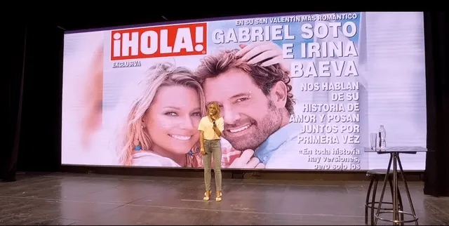 Irina Baeva en ¡Arriba Eva!.