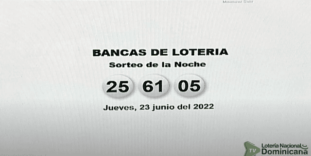 Resultados Lotería Nacional 23 de junio. Foto: captura