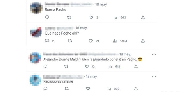  Usuarios de las redes sociales reaccionan ante video donde aparece 'Pacho', personaje de "AFHS". Foto: Twitter 