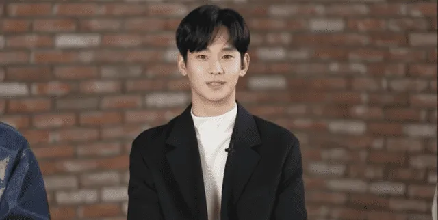  Kim Soo Hyun en entrevista con medios de Latinoamérica por el estreno de 'La reina de las lágrimas'. Foto: captura Netflix   