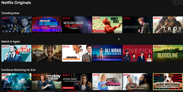 Netflix películas gratis online