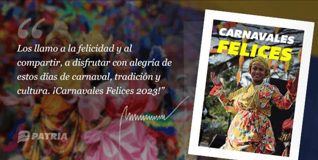 El Bono Carnavales Felices fue anunciado el 12 de febrero de 2024. Foto: @BonosSocial/X   