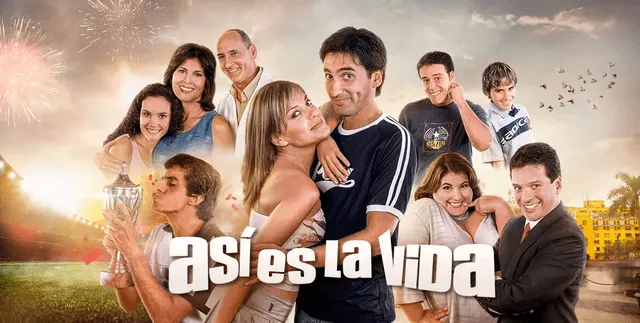  Elenco de 'Así es la vida'. Foto: América TV 