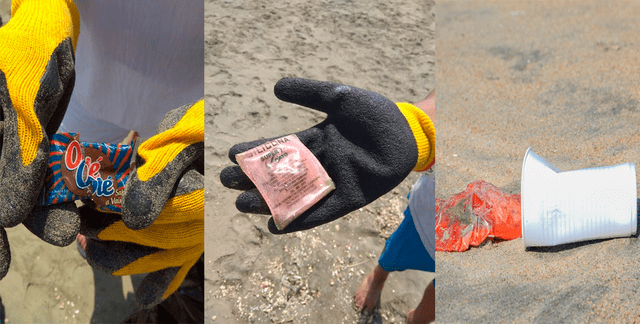 contaminación en playas