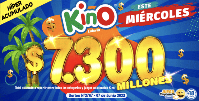 Kino Resultados del sorteo 2767| Chile