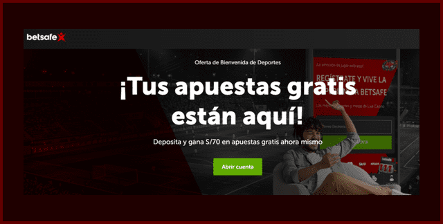 Bono de bienvenida Betsafe apuestas   