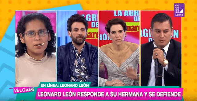 Leonard León le dice ‘loca’ a su hermana y Rodrigo González le responde con todo al cantante