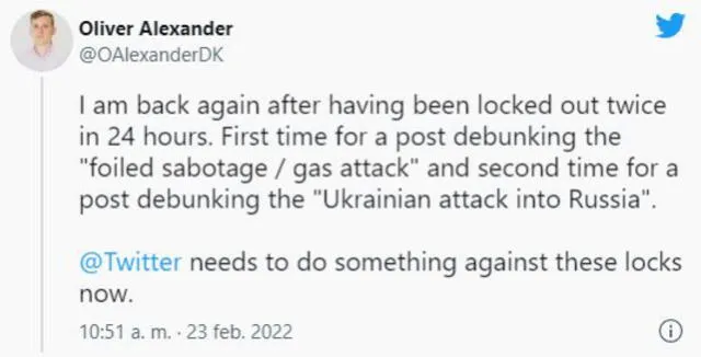 Twitter: ¿por qué se eliminaron cuentas que compartían videos de conflicto en Ucrania?
