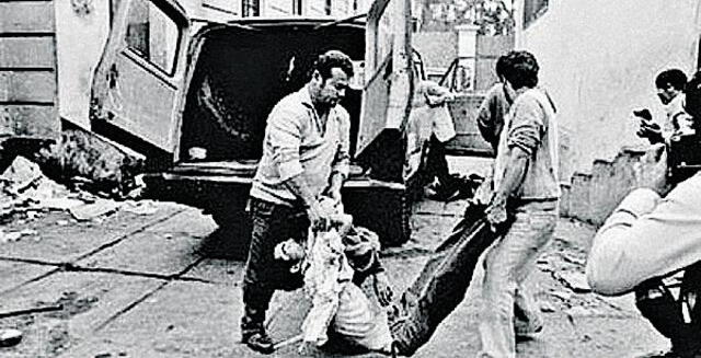 Barrios Altos. En noviembre de 1991, el grupo Colina mató a 14 adultos y a un niño. Foto: difusión
