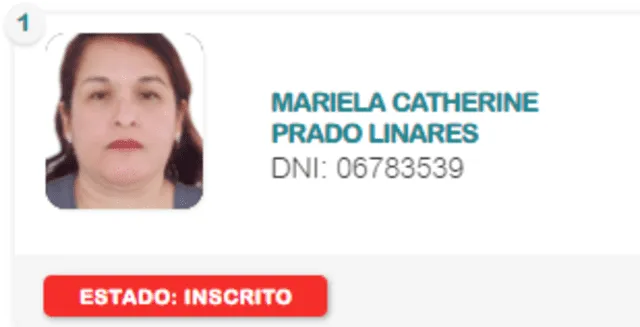 Candidata al Gobierno Regional de Lima por el partido de Perú Libre.