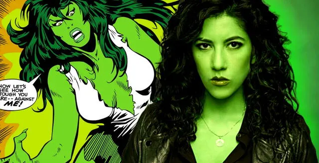 Stephanie Beatriz como She-Hulk. Créditos: difusión