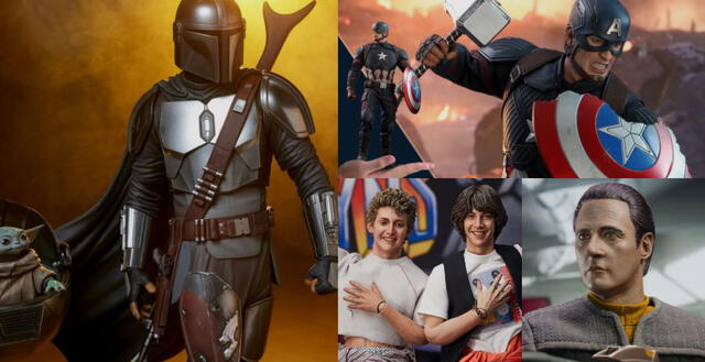 Productos elaborados por Sideshow. Foto: website sideshow.com