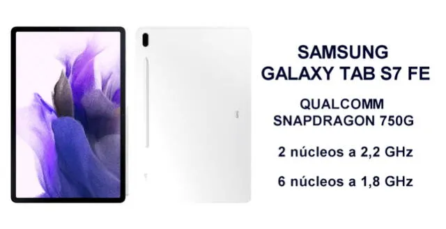 Procesador del Samsung Galaxy Tab S7 FE