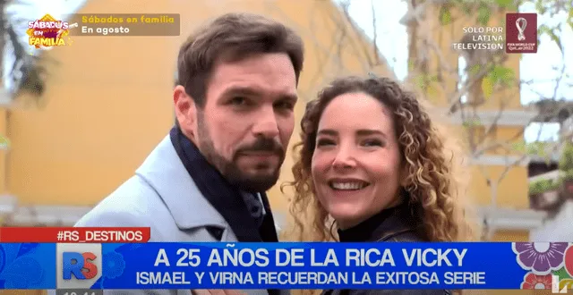 Virna Flores e Ismael La Rosa recuerdan la novela