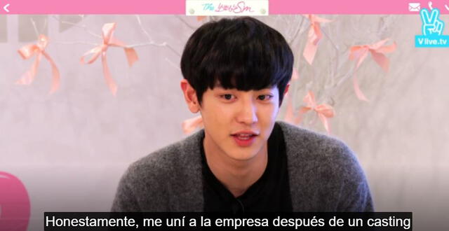 Chanyeol habla de su interés original al ingresar a SM. Foto: captura VLive