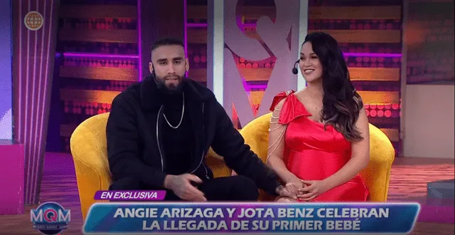 Jota Benz juró en televisión nacional que siempre le será fiel a Angie Arizaga   