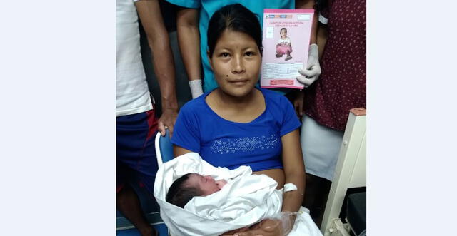 Nace primera bebé del año a bordo de un buque de atención social - PIAS 