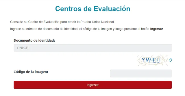 Centros de evaluación para el 2021. Foto: Minedu
