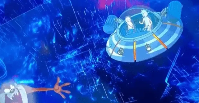 El cameo de Rick y Morty en Space Jam 2. Foto: Warner Bros