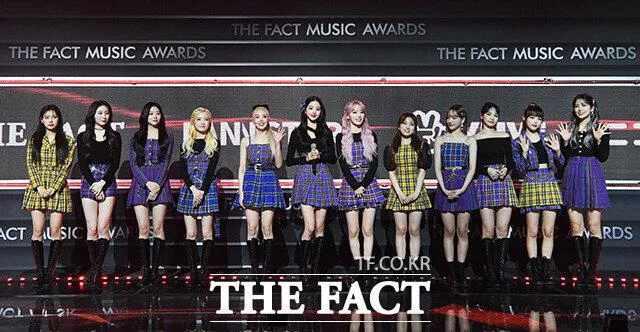 IZ*ONE en 2020 TMA The Fact Music Awards. Foto: The Fact